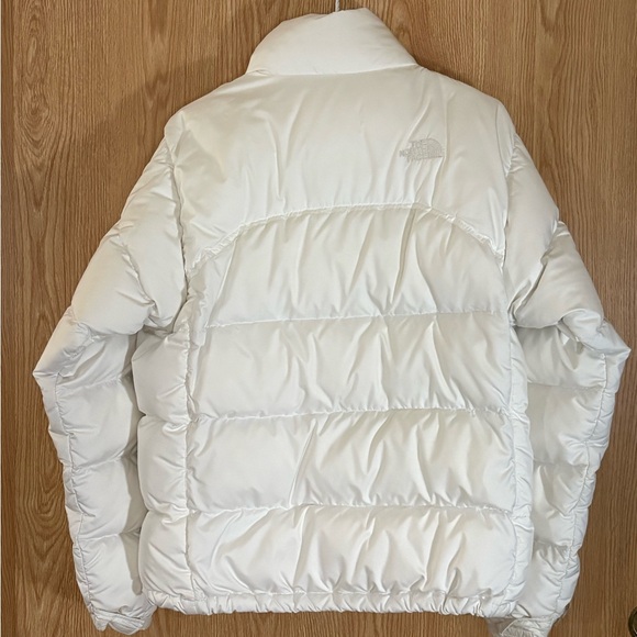 The North Face White Nuptse Retro 1996 Down Insulated Puffer Jacket - Picture 2 of 9